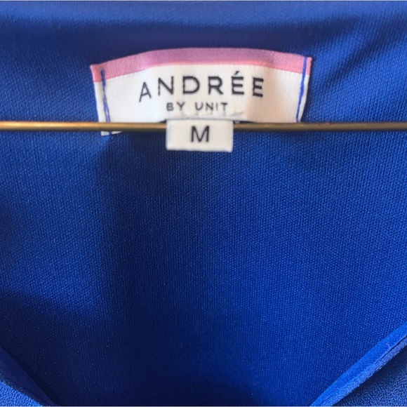 💙Blue Andrée Scallop Neck Dress. - Picture 2 of 3